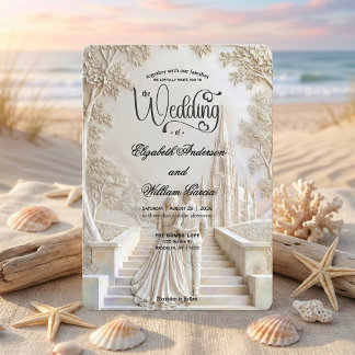 Invitación Escalera Principal Gótica Romántica de la Catedral