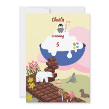 Escaleras de chocolate para el cumpleaños de la Cr