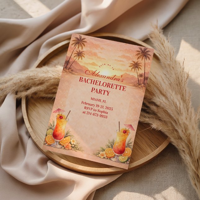 Invitación Escapada de fiesta de soltera en la playa con Tequ (Subido por el creador)