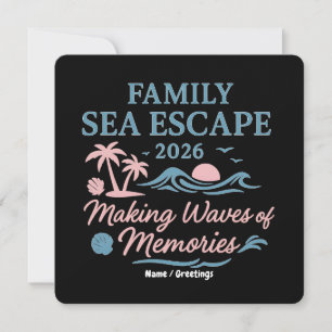 Invitación Escapada Familiar al Mar 2026 Creando Olas de Recu