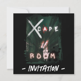 Invitación Escape Room Hidden Enigma