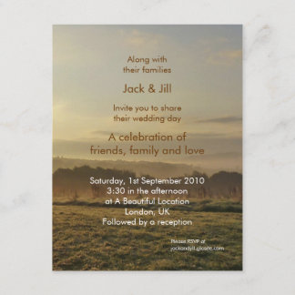 Invitación Escenario 4.25x5.5