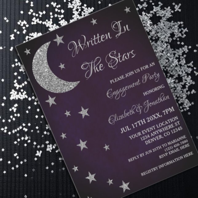 Invitación Escrito En El Partido De Compromiso De Las Estrell (Subido por el creador)