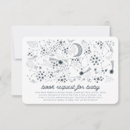 Invitación Escrito en la solicitud del libro de bebés de las