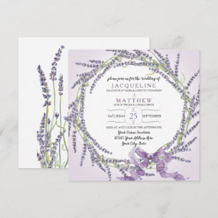 Invitación Escritura de la acuarela n de la guirnalda de la