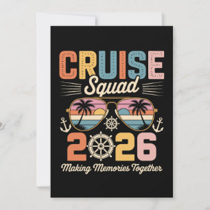 Invitación Escuadrón de Crucero 2026 Vacaciones Familiares Re
