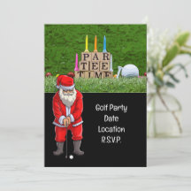 Escuadrón de Navidades del fiesta del Golf Par Tee