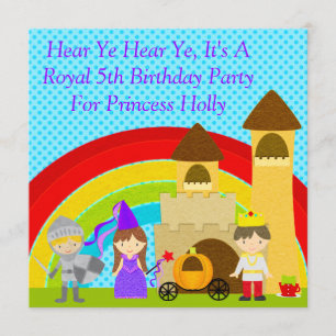 Invitación Escuchen que sí, es un Fiesta real CSTM