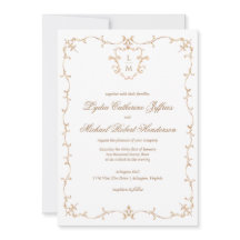 Escudo barroco | Boda de monograma