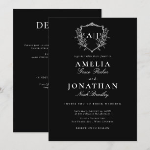 Invitación Escudo Boda de Victoria