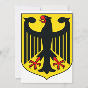 Invitación Escudo de Alemania