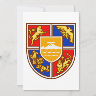 Invitación Escudo de armas de Armenia Patrimonio y símbolos