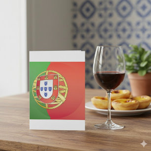 Invitación Escudo de Armas de Portugal Cresta Portuguesa Band
