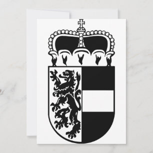 Invitación Escudo de armas de Salzburgo