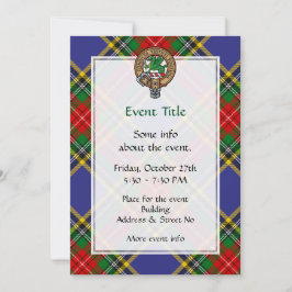 Invitación Escudo de Clan MacBeth