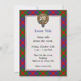 Invitación Escudo de Clan MacGowan