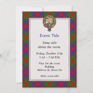 Invitación Escudo de Clan MacGowan