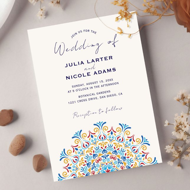 Invitación Escudo de Cultura del País Tribal Popular Mandala  (Subido por el creador)