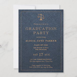 Invitación Escuela de Derecho graduación de la marina foto de