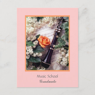 Invitación Escuela de Música, graduado