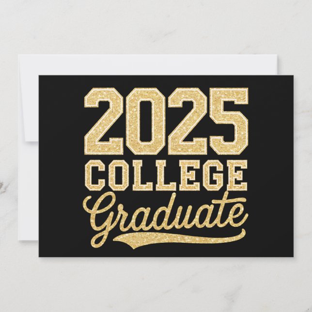 Invitación Escuela Superior de Graduación de 2025 (Anverso)