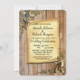 Invitación Esculturas de vapor en madera