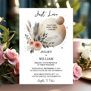 Invitación Ese Corazón Casual Nada Fancy Sólo Ama Al Boda