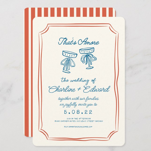 Invitación Ese es un Boda más divertido de la escritura a man (Subido por el creador)