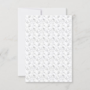 Invitación Esenciales de boda elegantes   Verano y todo el añ