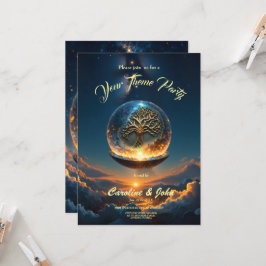 Invitación Esfera de la Vida – El Árbol del Mundo Dorado. 