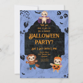 Invitación Eslora de Halloween 1 Fiesta