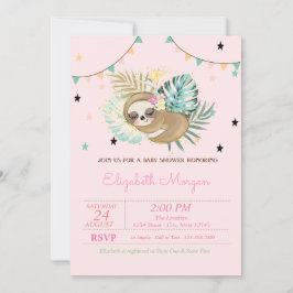 Invitación Eslora Durmiente Trópica Sale Baby Shower