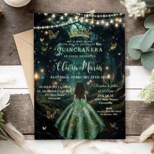 Invitación Esmeralda Esmeralda Esmeralda Escándalo Vestido Qu