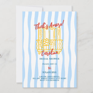 Invitación Eso es un doodle caprichoso de amor para una despe