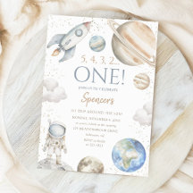 Espacio Ultraterrestre Primer Viaje de Cumpleaños