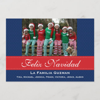 Invitación Español-Feliz Navidad / Navidades españoles