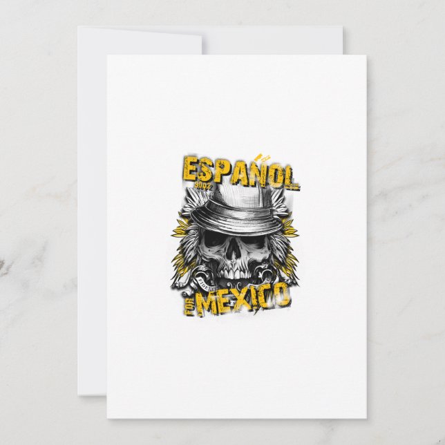 Invitación Espanol para méxico (Anverso)