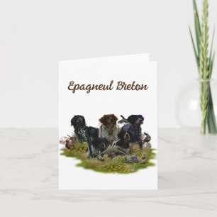 Invitación Españoles de Bretaña, caza de aves