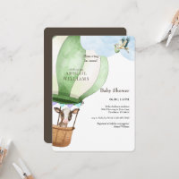 Esparcimiento de cigüeñas y vacas en Baby Shower p