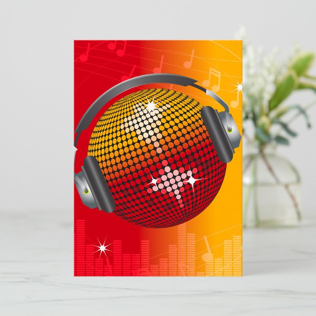 Invitación Esparkling Disco Ball (Subido por el creador)