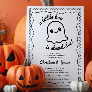 Invitación especial de Baby Shower Pizza de entreg