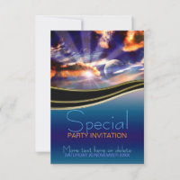 Invitación especial de fiesta de nuevos comienzos 