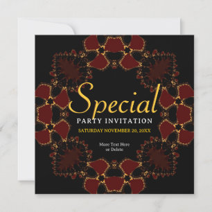 Invitación especial de Golden Redz