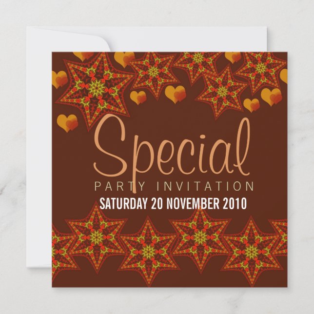 Invitación especial del partido de la bondad anara (Anverso)