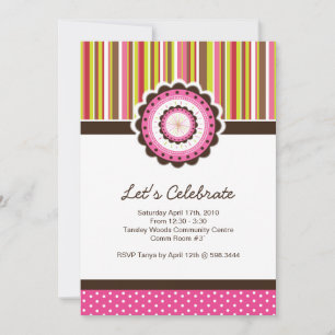 Invitación Espectacular fiesta de cumpleaños