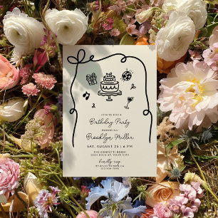 Invitación Espectacular fiesta de cumpleaños