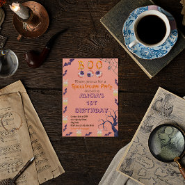 Invitación Espectacular fiesta de cumpleaños con disfraces de