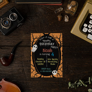 Invitación Espectacular fiesta de cumpleaños de disfraces de 