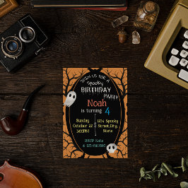 Invitación Espectacular fiesta de cumpleaños de disfraces de 