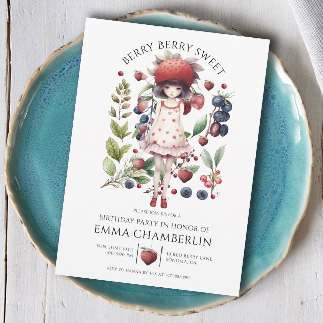 Invitación Espectacular fiesta de cumpleaños del Chica Berry  (Subido por el creador)